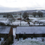 Yarkhill Court Barns in the Snow